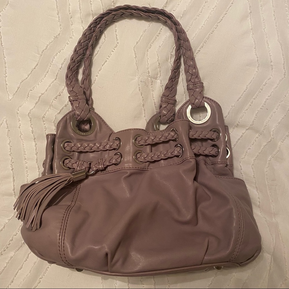 Natural Braided Astor Grommet Bag